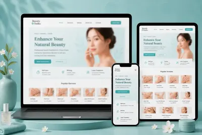 BeautyOsaka Booking Platform preview