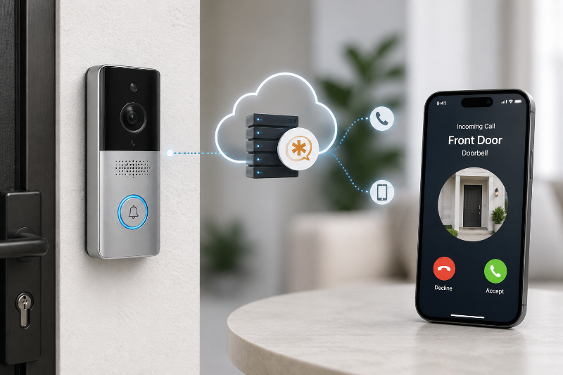 Smart Doorbell VoIP System